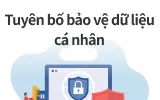 Tuyên bố bảo vệ dữ liệu cá nhân